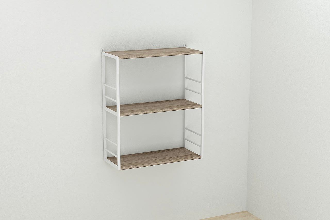 Книжная полка универсальная Ferrum-decor Стим 2 74x63x26 белый ДСП Дуб Сонома Трюфель 16мм (XK00047)
Книжная полка универсальная Ferrum-decor Стим 2 74x63x26 белый ДСП Дуб Сонома Трюфель 16мм (XK00047)