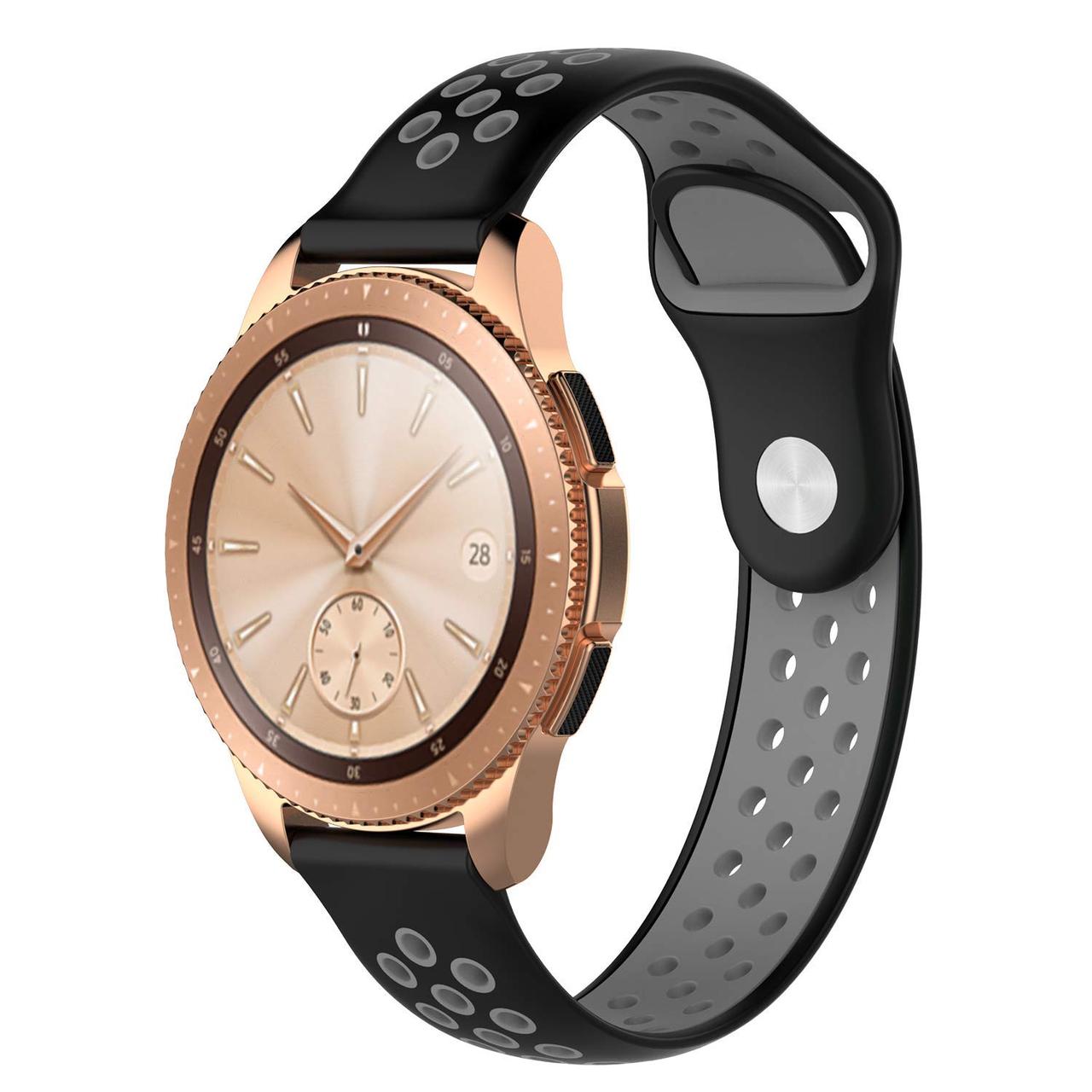 Ремешок 20 мм BeWatch для смарт-часов Samsung Active| Active 2 | Galaxy watch 42mm Black/Gray (1010114)
Ремешок 20 мм BeWatch для смарт-часов Samsung Active| Active 2 | Galaxy watch 42mm Black/Gray (1010114)