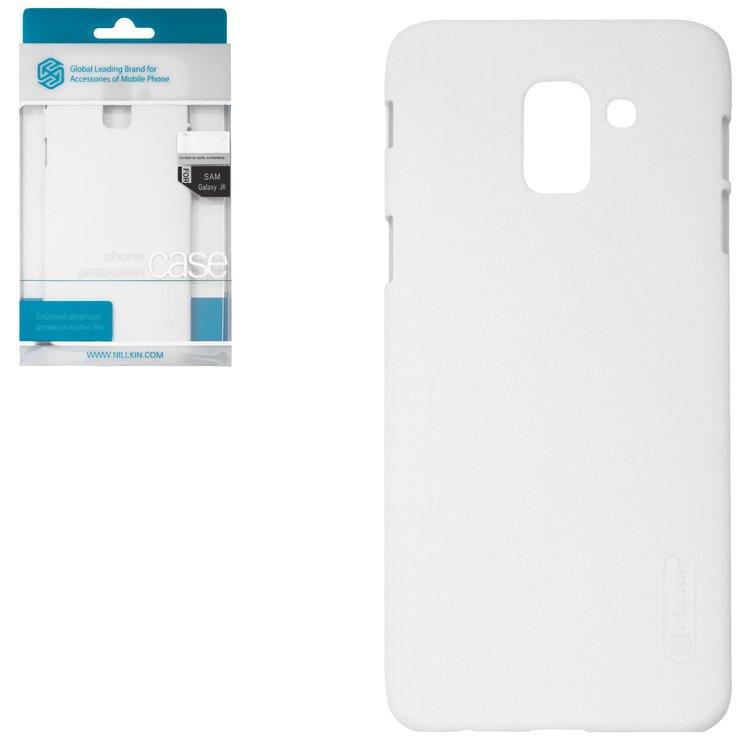 Чехол Nillkin Super Frosted Shield для Samsung J600 Galaxy J6, белый, матовый, пластик, #6902048159372
Чехол Nillkin Super Frosted Shield для Samsung J600 Galaxy J6, белый, матовый, пластик, #6902048159372