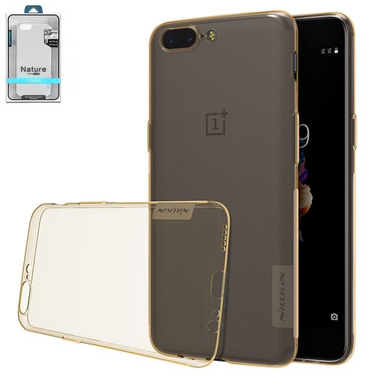 Чехол Nillkin Nature TPU Case для OnePlus 5 A5000, коричневый, прозрачный, Ultra Slim, силикон, #6902048143739
Чехол Nillkin Nature TPU Case для OnePlus 5 A5000, коричневый, прозрачный, Ultra Slim, силикон, #6902048143739