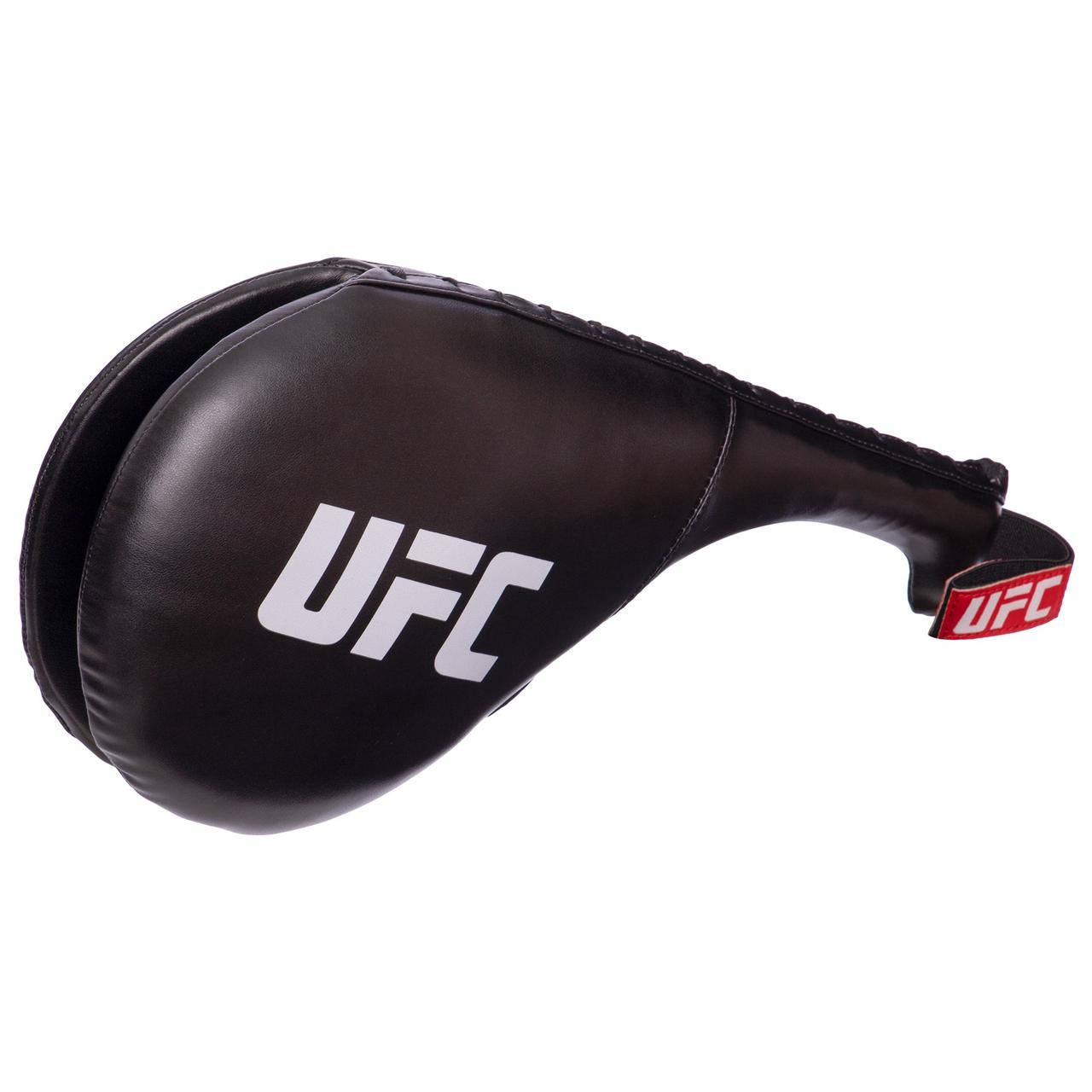 Ракетка для тхэквондо двойная (1шт) UFC PRO UCP-75346 (PU, наполнитель-пенополиуретан, р-р 38х20см, черный)
Ракетка для тхэквондо двойная (1шт) UFC PRO UCP-75346 (PU, наполнитель-пенополиуретан, р-р 38х20см, черный)