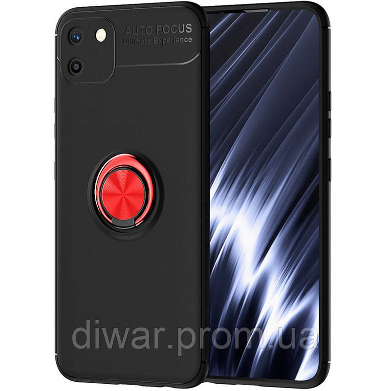 TPU чехол Deen ColorRing под магнитный держатель (opp) для Realme C11 Черный / Красный
TPU чехол Deen ColorRing под магнитный держатель (opp) для Realme C11 Черный / Красный