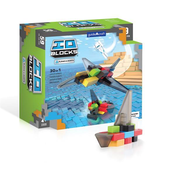 Конструктор Guidecraft IO Blocks Самолеты и корабли с дополненной 3d реальностью, 59 деталей (G9608), Разноцветный
Конструктор Guidecraft IO Blocks Самолеты и корабли с дополненной 3d реальностью, 59 деталей (G9608), Разноцветный