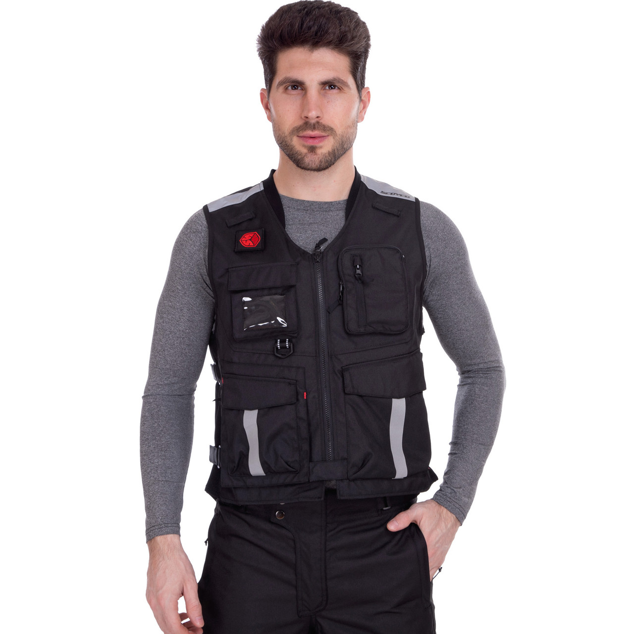 Мотожилет текстильный с защитой торса SCOYCO JK116 (PU, PL, пластик, р-р M-3XL, черный
Мотожилет текстильный с защитой торса SCOYCO JK116 (PU, PL, пластик, р-р M-3XL, черный