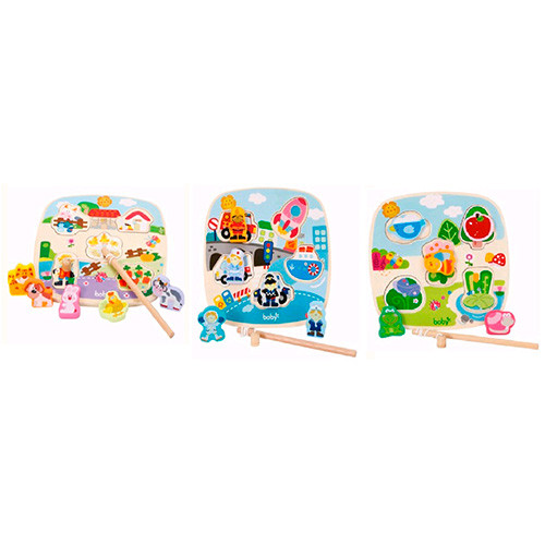 Деревянная игрушка Рыбалка MD 2528 (20шт) магнитная, 1 удочка, 3 вида,в кор-ке,23,5-23-2,5см
Деревянная игрушка Рыбалка MD 2528 (20шт) магнитная, 1 удочка, 3 вида,в кор-ке,23,5-23-2,5см
