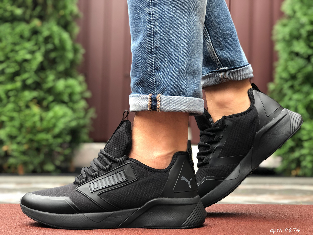 Мужские зимние кроссовки на термопрокладке Puma Пума, плащевка, кожа, черные. 42, Черный
Мужские зимние кроссовки на термопрокладке Puma Пума, плащевка, кожа, черные. 42, Черный
