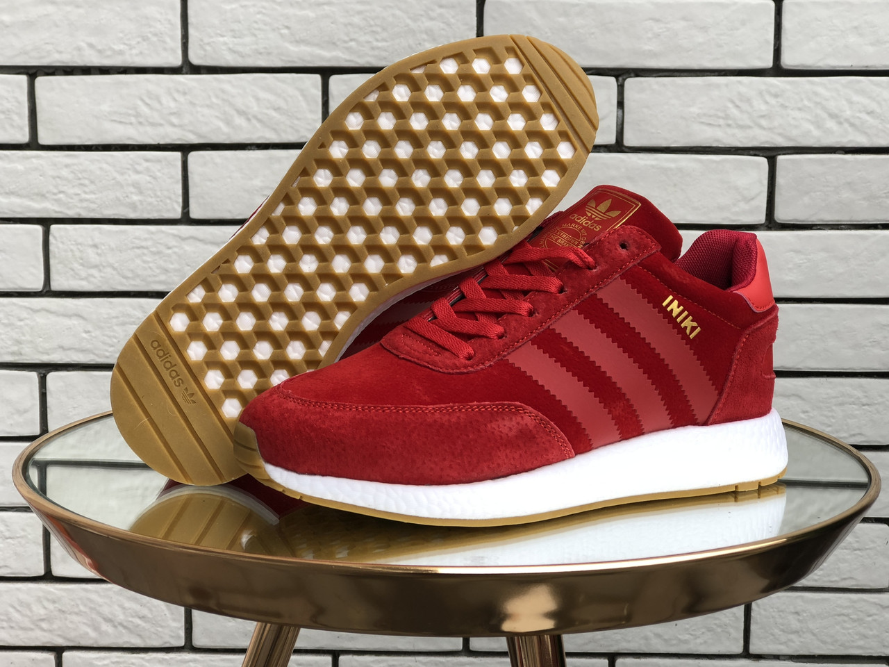 Женские зимние кроссовки на меху Adidas Адидас Iniki, замша, красные с белым. 40, Красный
Женские зимние кроссовки на меху Adidas Адидас Iniki, замша, красные с белым. 40, Красный