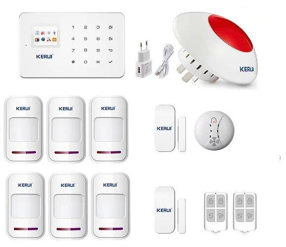 Комплект беспроводной gsm сигнализации Mega комплект с беспроводной свето-звуковой сиреной Kerui G18
Комплект беспроводной gsm сигнализации Mega комплект с беспроводной свето-звуковой сиреной Kerui G18