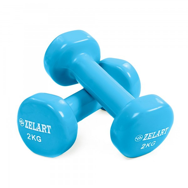 Гантели для фитнеса с виниловым покрытием Zelart Beauty 2x2кг TA-5225-2 Blue (US00189, Голубой
Гантели для фитнеса с виниловым покрытием Zelart Beauty 2x2кг TA-5225-2 Blue (US00189, Голубой