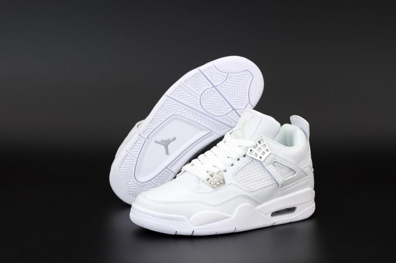 Баскетбольные кроссовки белого цвета Nike Air Jordan Retro 4 (Найк Аир Джордан Ретро 4 мужские и женские 36-45 40, Белый
Баскетбольные кроссовки белого цвета Nike Air Jordan Retro 4 (Найк Аир Джордан Ретро 4 мужские и женские 36-45 40, Белый