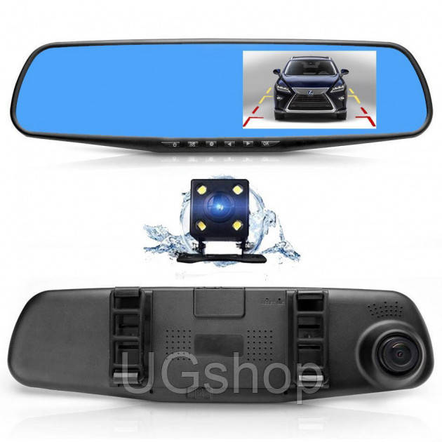Автомобильный регистратор Зеркало с двумя камерами DVR 138W 4,0 (op651333077) Авторегистратор
Автомобильный регистратор Зеркало с двумя камерами DVR 138W 4,0 (op651333077) Авторегистратор