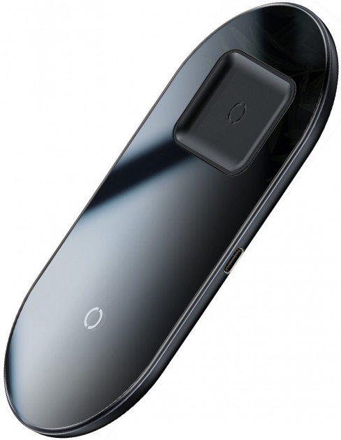 Беспроводное зарядное устройство Baseus Simple 2in1 (WXJK-A01) Crystal Black (Phone + Pods
Беспроводное зарядное устройство Baseus Simple 2in1 (WXJK-A01) Crystal Black (Phone + Pods