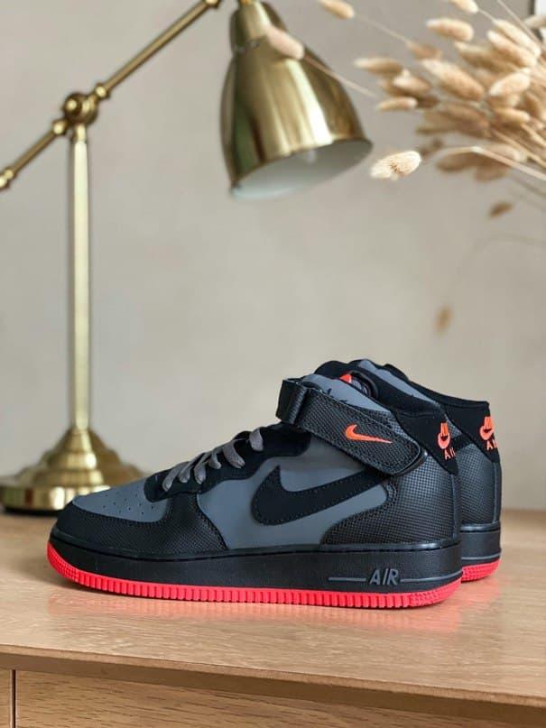 Мужские кроссовки Nike Air Force 1 Hight Grey Black / Найк Аир Форс 1 Высокие Серые Черные 44, Разные цвета
Мужские кроссовки Nike Air Force 1 Hight Grey Black / Найк Аир Форс 1 Высокие Серые Черные 44, Разные цвета