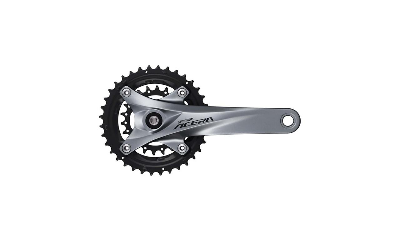 Шатуны Shimano Fc-M210 Acera 22/36Т 9-Ск вставная ось, звезды клепанные 170 мм Черные (214095)
Шатуны Shimano Fc-M210 Acera 22/36Т 9-Ск вставная ось, звезды клепанные 170 мм Черные (214095)