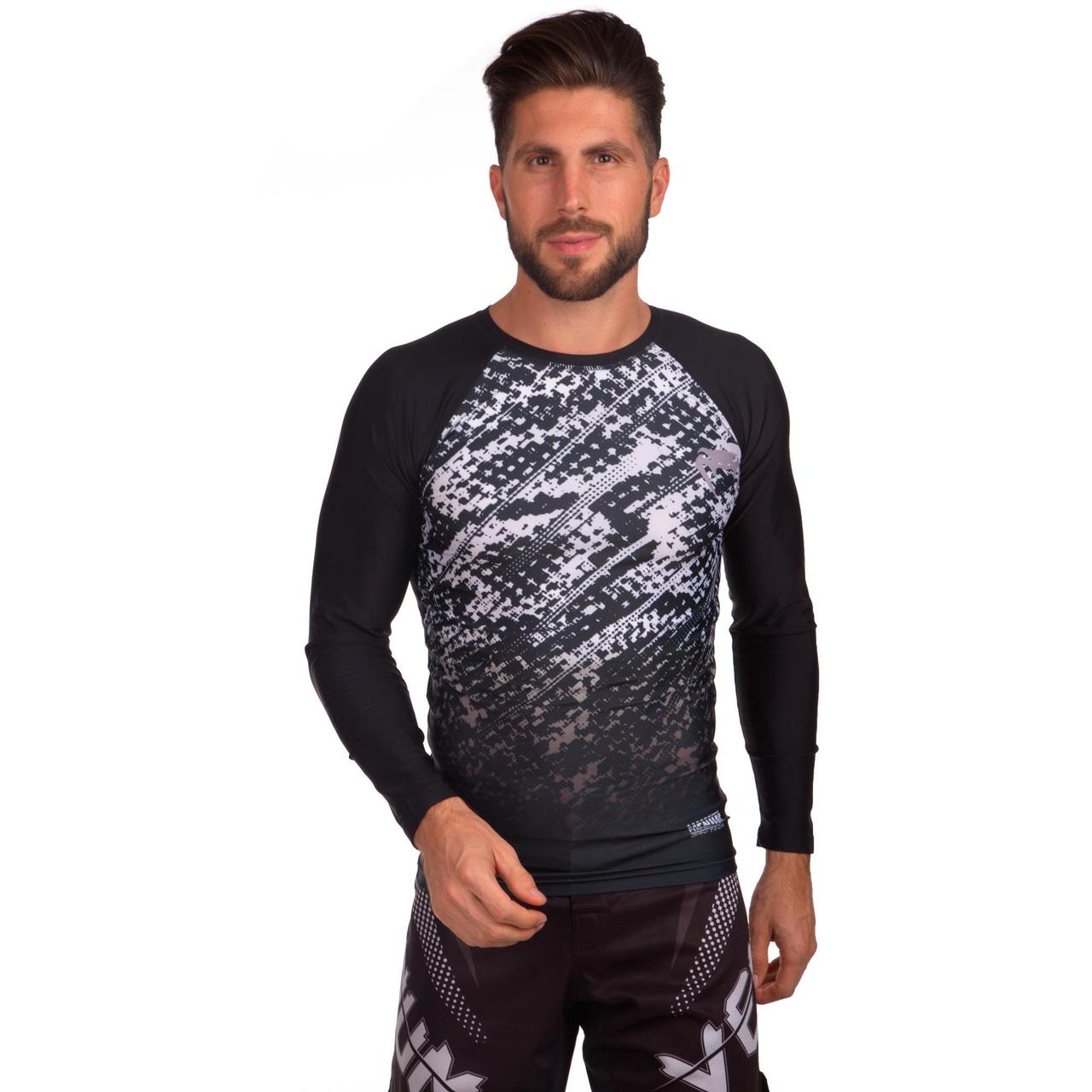 Комплект компрессионный мужской (Лонгслив и шорты) Venum TROPICAL CO-5818-CO-5819 (PL,р-р XL 175-180, Черный + серый
Комплект компрессионный мужской (Лонгслив и шорты) Venum TROPICAL CO-5818-CO-5819 (PL,р-р XL 175-180, Черный + серый