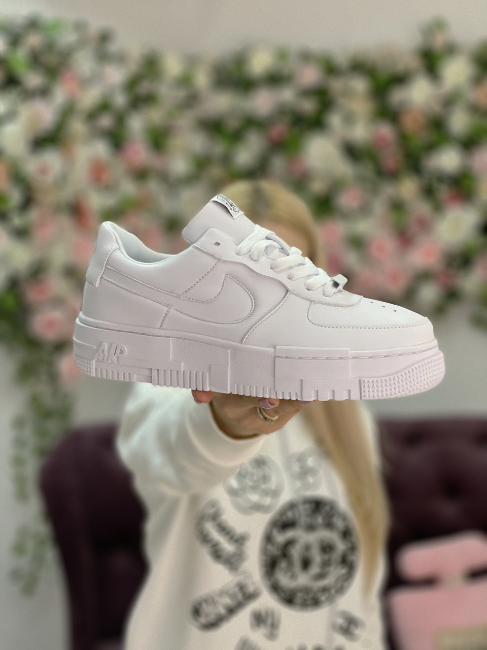 Кроссовки женские Nike Air Force Pixel белые, Найк Аир Форс, натуральная кожа, прошиты. Код Z-3235, Белый
Кроссовки женские Nike Air Force Pixel белые, Найк Аир Форс, натуральная кожа, прошиты. Код Z-3235, Белый