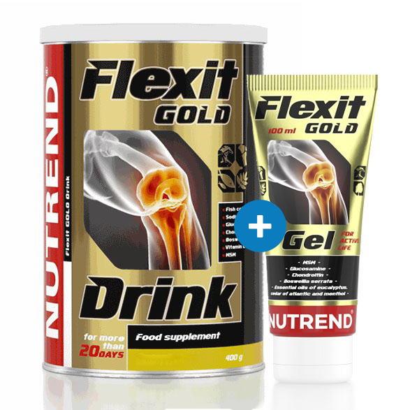 Для суставов и связок Nutrend Flexit Gold Drink 400 г + Flexit Gold Gel 100 мл, SALE Черная смородина
Для суставов и связок Nutrend Flexit Gold Drink 400 г + Flexit Gold Gel 100 мл, SALE Черная смородина