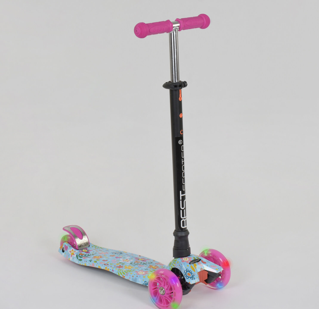 Самокат А 25533 / 779-1331 MAXI "Best Scooter" (1) пластмасовий, 4 колеса PU, СВІТЛО, трубка керма алюмінієва
Самокат А 25533 / 779-1331 MAXI "Best Scooter" (1) пластмасовий, 4 колеса PU, СВІТЛО, трубка керма алюмінієва