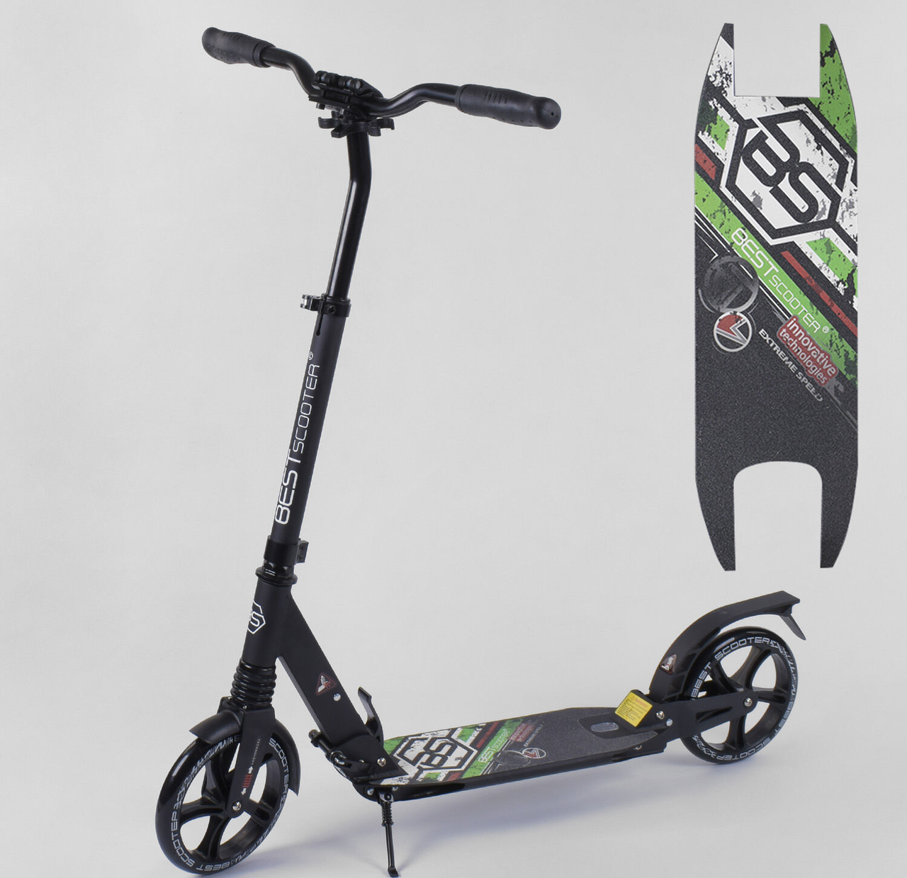 Самокат алюмінієвий 33006 (4) Best Scooter, d коліс 20см, колеса PU, 2 аммортизатора, в кор-ке
Самокат алюмінієвий 33006 (4) Best Scooter, d коліс 20см, колеса PU, 2 аммортизатора, в кор-ке