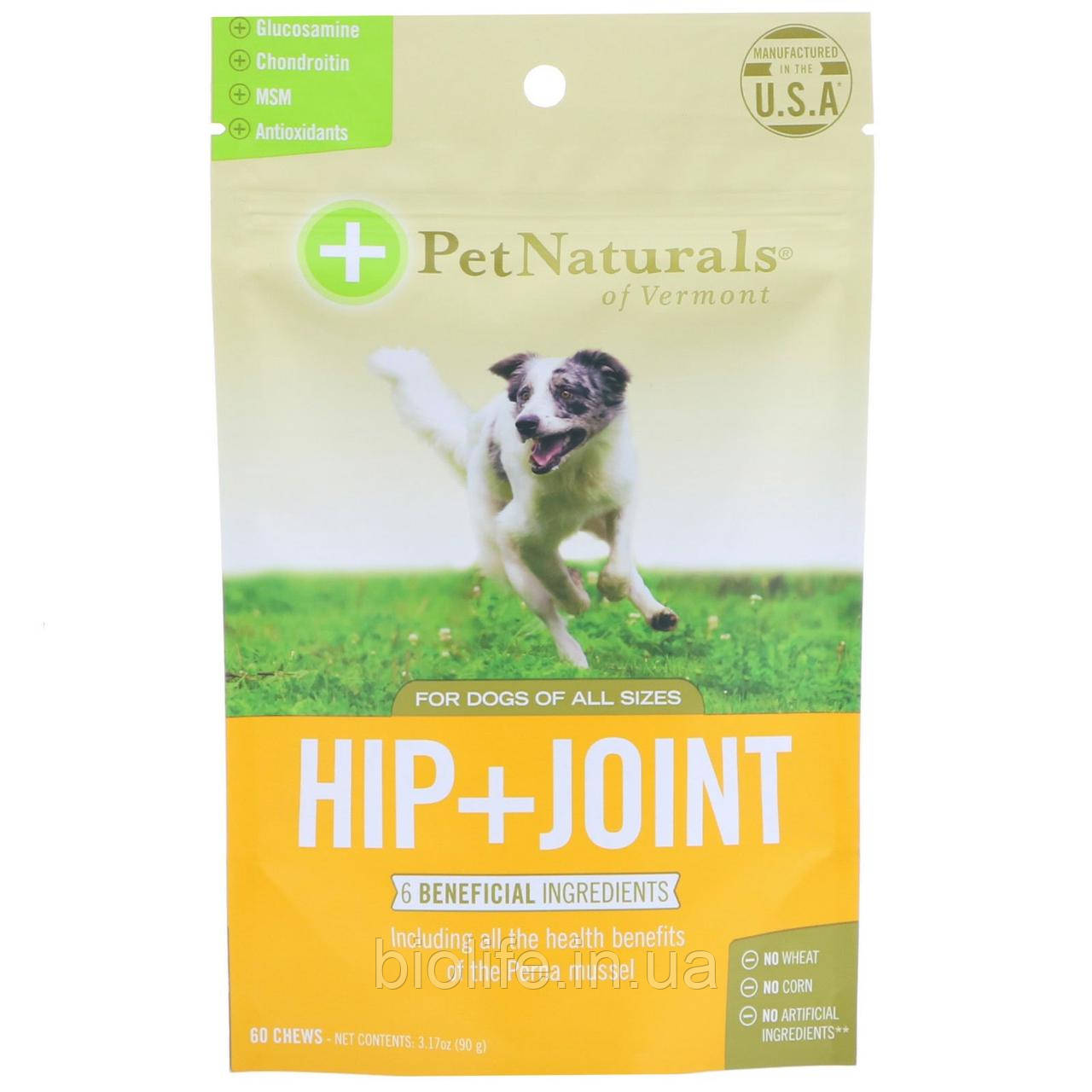 Pet Naturals of Vermont, "Бедра и суставы", лечебный корм для собак, 60 жевательных кусочков, 3,17 унции (90
Pet Naturals of Vermont, "Бедра и суставы", лечебный корм для собак, 60 жевательных кусочков, 3,17 унции (90