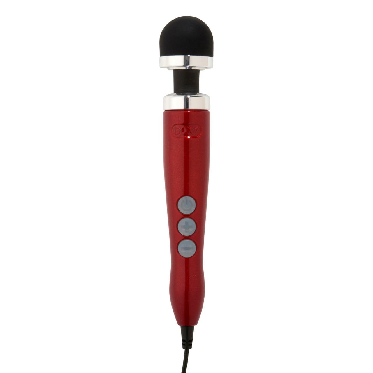 Вибромассажер DOXY Number 3 Candy Red, очень мощный, питание 220В, металлический корпус
Вибромассажер DOXY Number 3 Candy Red, очень мощный, питание 220В, металлический корпус