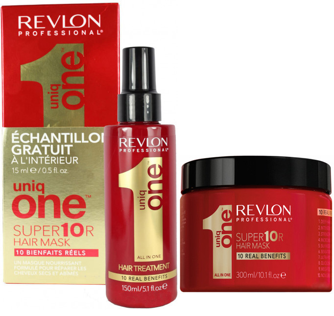 Набор по уходу за волосами маска и спрей Revlon Professional Uniq All in One 300 мл 150 мл
Набор по уходу за волосами маска и спрей Revlon Professional Uniq All in One 300 мл 150 мл