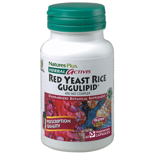 Красный Дрожжевой Рис + Гуггулстероны, Herbal Actives, Natures Plus, 60 гелевых капсул
Красный Дрожжевой Рис + Гуггулстероны, Herbal Actives, Natures Plus, 60 гелевых капсул