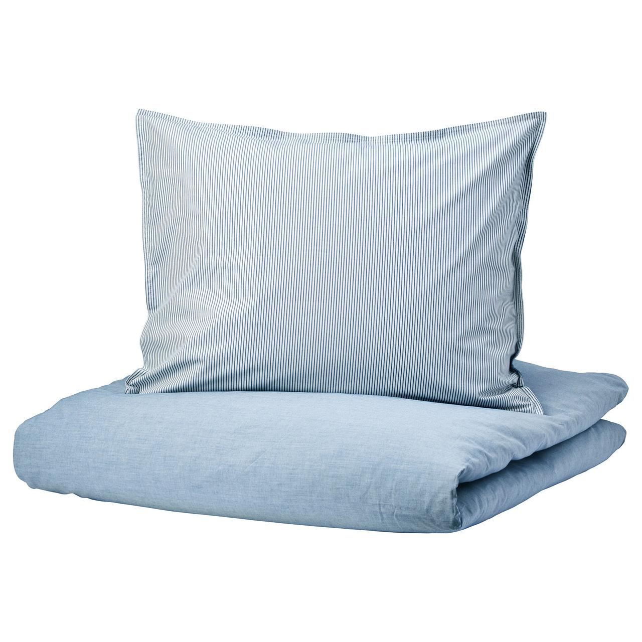 Комплект постельного белья IKEA 150х200 BLÅVINDA (104.617.84), Машинная стирка 60°с. закройте молнию перед стиркой. не отбеливать. машинная сушка при стандартной температуре (макс. 80 °c). гладить в высоком температурном режиме. не подвергать химической ч
Комплект постельного белья IKEA 150х200 BLÅVINDA (104.617.84), Машинная стирка 60°с. закройте молнию перед стиркой. не отбеливать. машинная сушка при стандартной температуре (макс. 80 °c). гладить в высоком температурном режиме. не подвергать химической ч