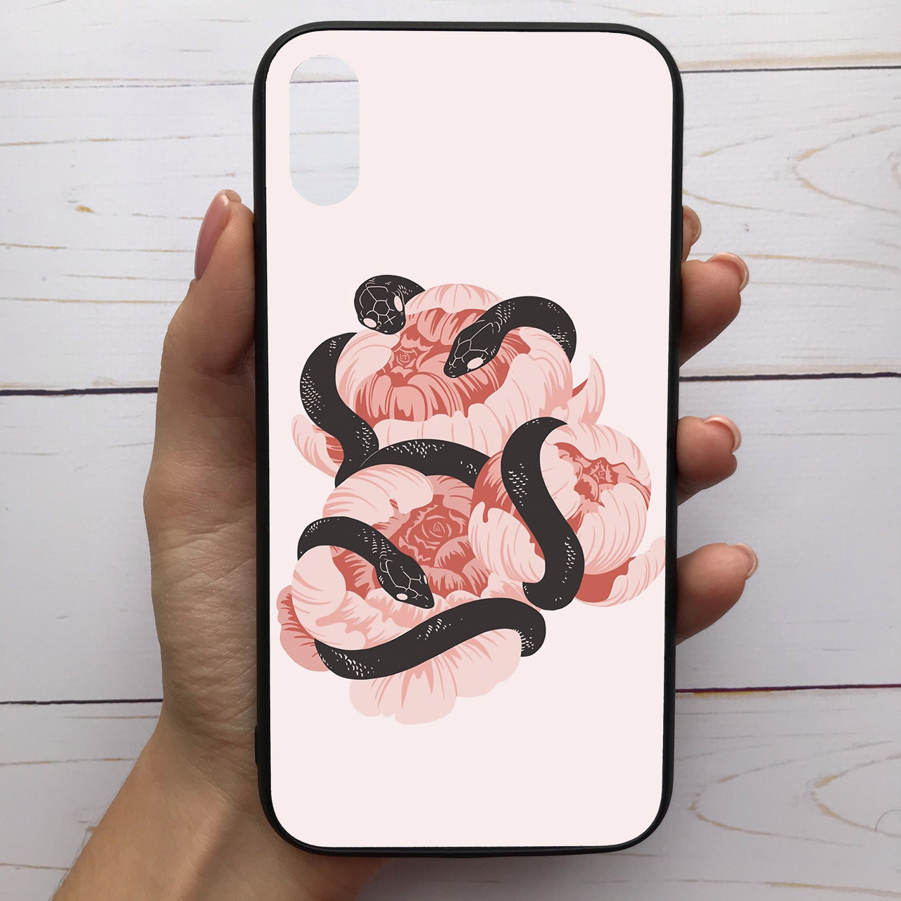✅✅✅ Чехол Mood для iPhone X/Xs с рисунком Три змеи и пионы =КОД=А68-285924, Разные цвета
✅✅✅ Чехол Mood для iPhone X/Xs с рисунком Три змеи и пионы =КОД=А68-285924, Разные цвета