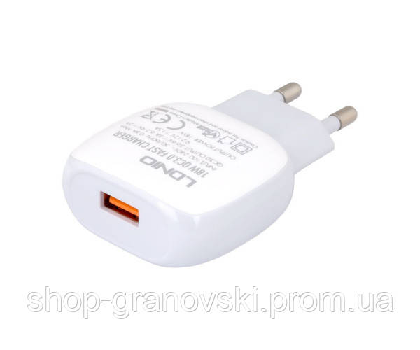 Сетевое Зарядное Устройство LDNIO 18W Type-C, Адаптер со съемным кабелем, Пластик, Белый
Сетевое Зарядное Устройство LDNIO 18W Type-C, Адаптер со съемным кабелем, Пластик, Белый