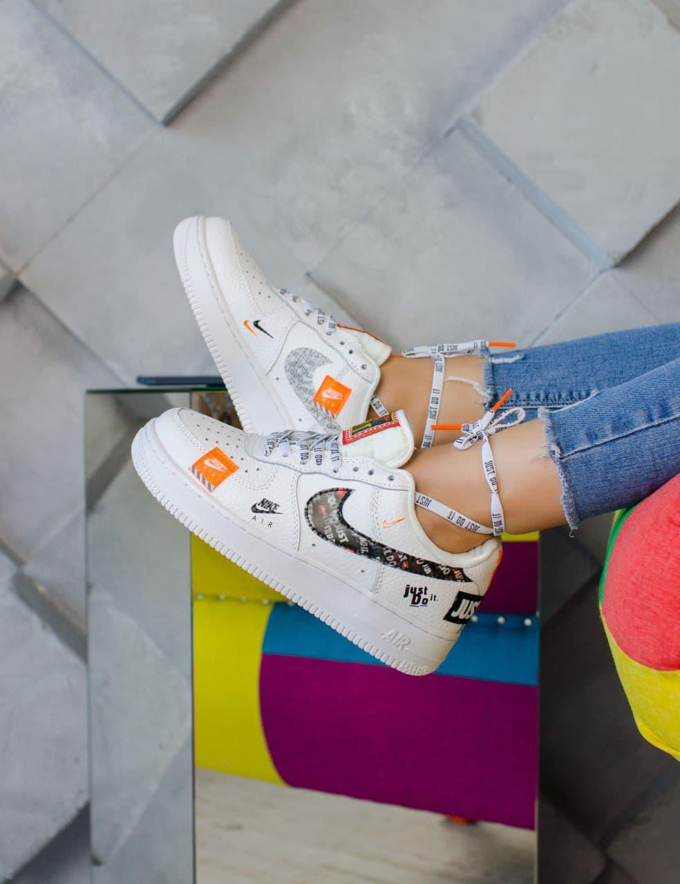 Женские кроссовки Nike Air Force 1 Low Just Do It White / Найк Аир Форс 1 Лоу Джаст Ду Ит Белые 38, Белый
Женские кроссовки Nike Air Force 1 Low Just Do It White / Найк Аир Форс 1 Лоу Джаст Ду Ит Белые 38, Белый