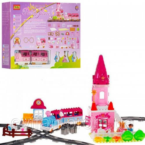 Конструктор Limo Toy M 0444 U/R Железная дорога 133-58см, замок, звук, свет, фигурки, 84 детали, Разные цвета
Конструктор Limo Toy M 0444 U/R Железная дорога 133-58см, замок, звук, свет, фигурки, 84 детали, Разные цвета