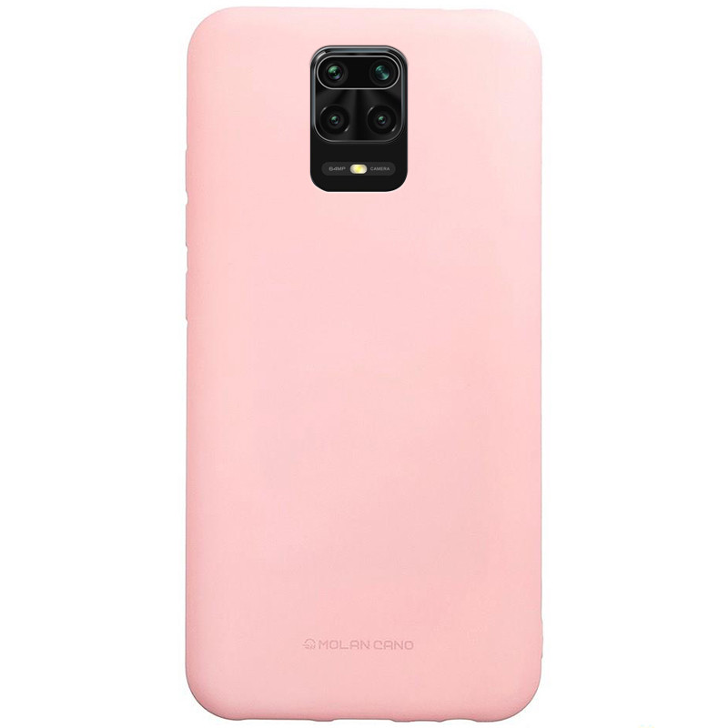 TPU чехол Molan Cano Smooth для Xiaomi Redmi Note 9s / Note 9 Pro / Note 9 Pro Max, Розовый
TPU чехол Molan Cano Smooth для Xiaomi Redmi Note 9s / Note 9 Pro / Note 9 Pro Max, Розовый