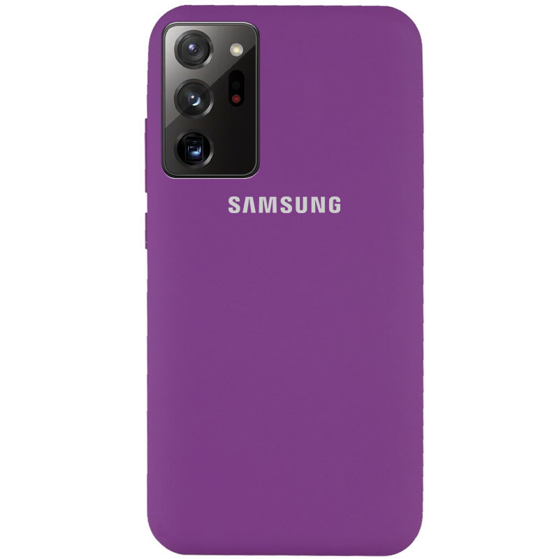 Чехол Silicone Cover Full Protective (AA) для Samsung Galaxy Note 20 Ultra, Фиолетовый / grape
Чехол Silicone Cover Full Protective (AA) для Samsung Galaxy Note 20 Ultra, Фиолетовый / grape