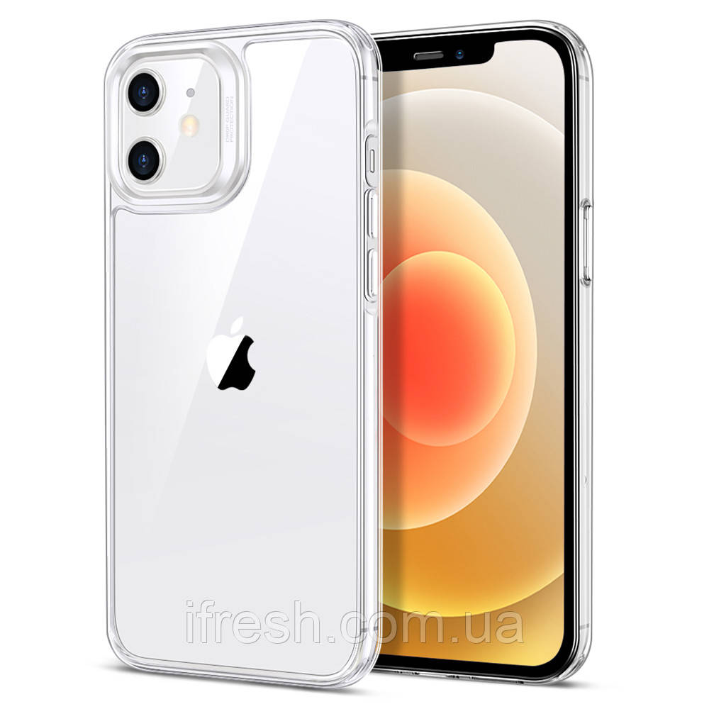 Чехол ESR для iPhone 12 / 12 Pro Ice Shield (Mimic), Clear (3C01201240301), Прозрачный
Чехол ESR для iPhone 12 / 12 Pro Ice Shield (Mimic), Clear (3C01201240301), Прозрачный
