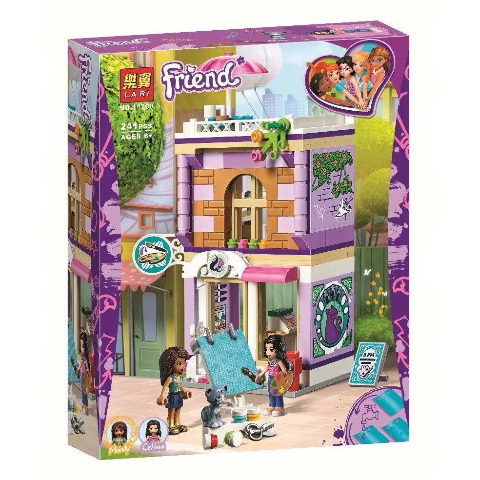 Конструктор Bela (Lari) 11200 "Художественная студия Эммы" (аналог Lego Friends 41365), 241 деталь
Конструктор Bela (Lari) 11200 "Художественная студия Эммы" (аналог Lego Friends 41365), 241 деталь