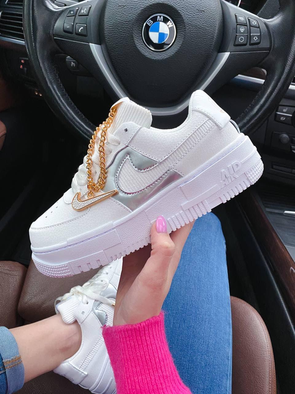 Женские кроссовки Nike Air Force 1 Pixel White / Найк Аир Форс 1 Пиксель Белые 40, Белый
Женские кроссовки Nike Air Force 1 Pixel White / Найк Аир Форс 1 Пиксель Белые 40, Белый