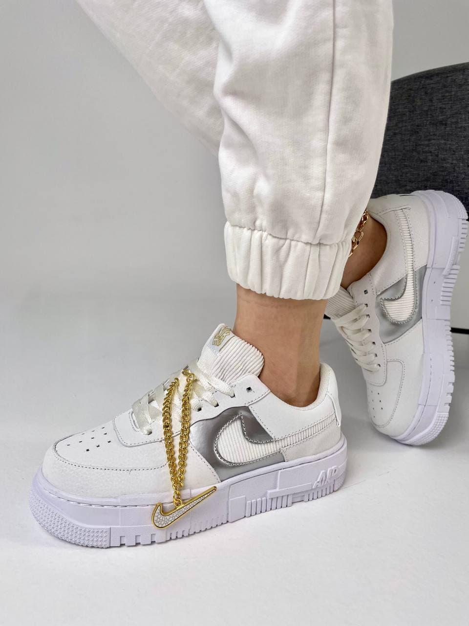 Женские кроссовки Nike Air Force 1 Pixel White / Найк Аир Форс 1 Пиксель Белые, Белый
Женские кроссовки Nike Air Force 1 Pixel White / Найк Аир Форс 1 Пиксель Белые, Белый