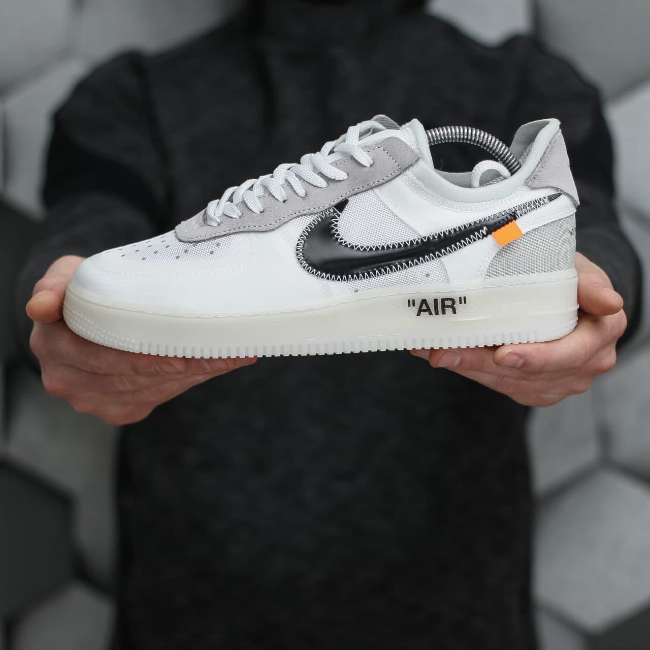 Мужские кроссовки Nike Air Force 1 Off-White White Black / Найк Аир Форс 1 Оф-Вайт Белые Черные, Белый
Мужские кроссовки Nike Air Force 1 Off-White White Black / Найк Аир Форс 1 Оф-Вайт Белые Черные, Белый