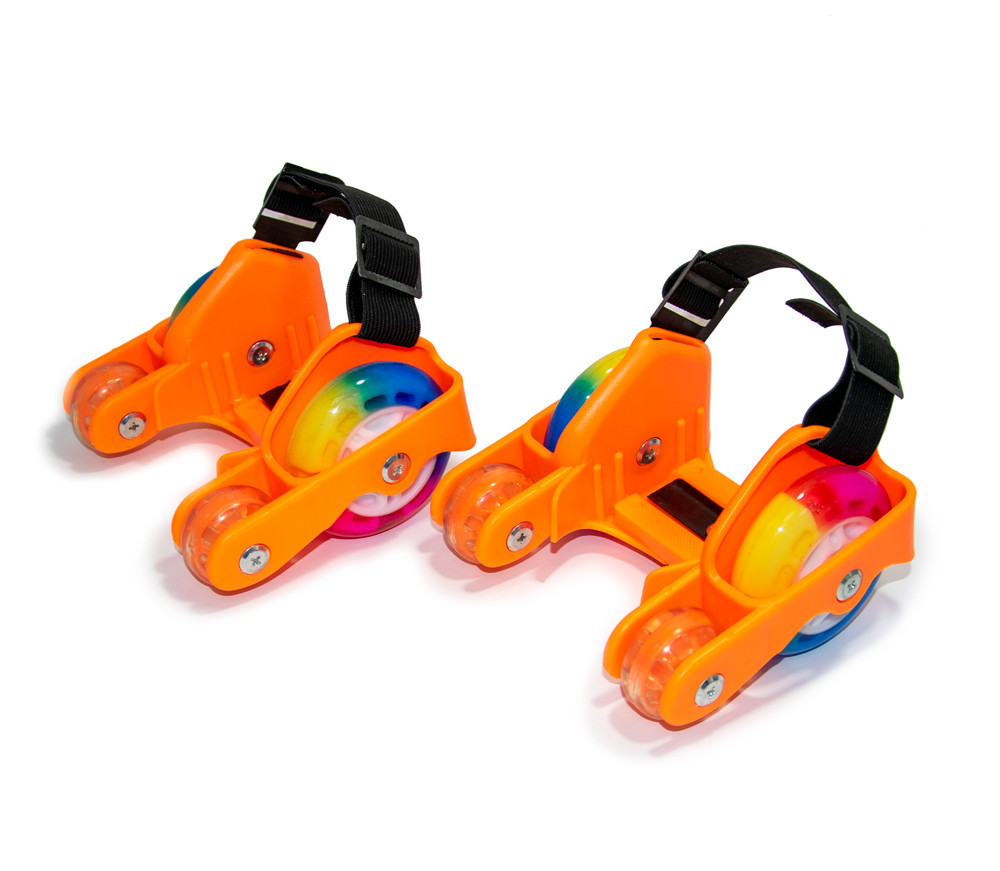 Ролики на пятку четырехколесные "Flashing roller" (hot Orange) пяточные на обувь (на кроссовки), Оранжевый
Ролики на пятку четырехколесные "Flashing roller" (hot Orange) пяточные на обувь (на кроссовки), Оранжевый