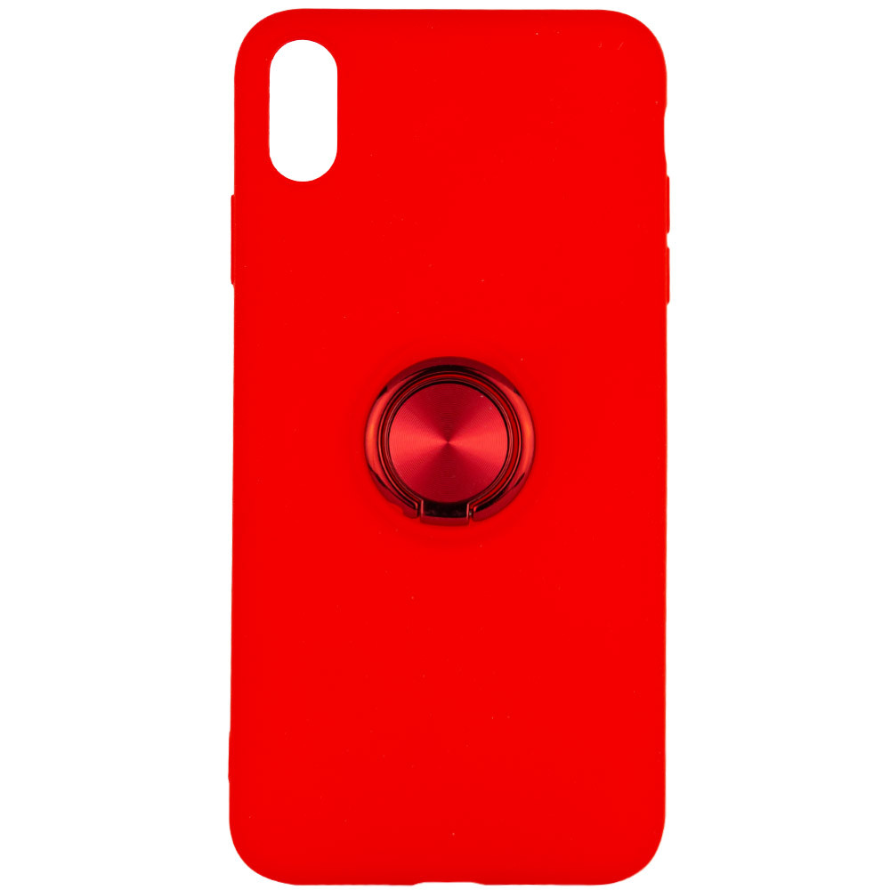 TPU чехол Summer ColorRing под магнитный держатель для Apple iPhone XS Max (6.5, Красный
TPU чехол Summer ColorRing под магнитный держатель для Apple iPhone XS Max (6.5, Красный