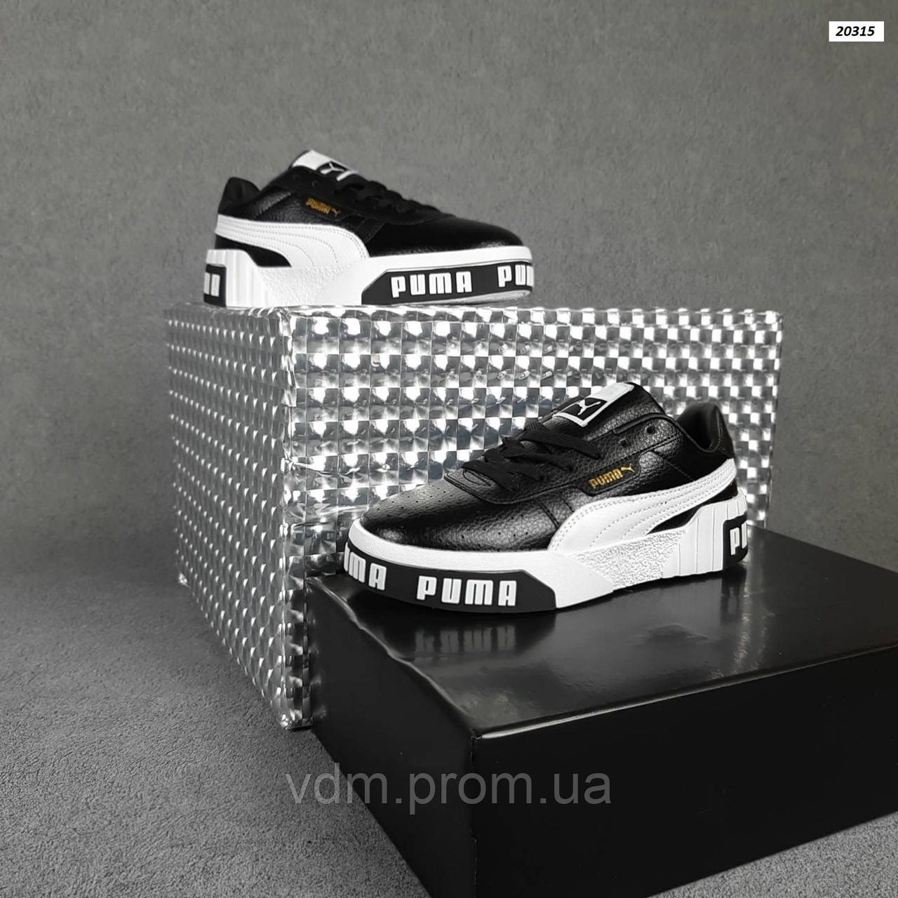 Кроссовки женские Puma Cali в стиле Пума Кели, натуральная кожа, код OD-20315. Черные 38, Черный
Кроссовки женские Puma Cali в стиле Пума Кели, натуральная кожа, код OD-20315. Черные 38, Черный