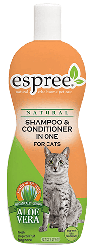 Шампунь и кондиционер ESPREE Shampoo'N Conditioner In One for Cats в одном флаконе 355 мл
Шампунь и кондиционер ESPREE Shampoo'N Conditioner In One for Cats в одном флаконе 355 мл