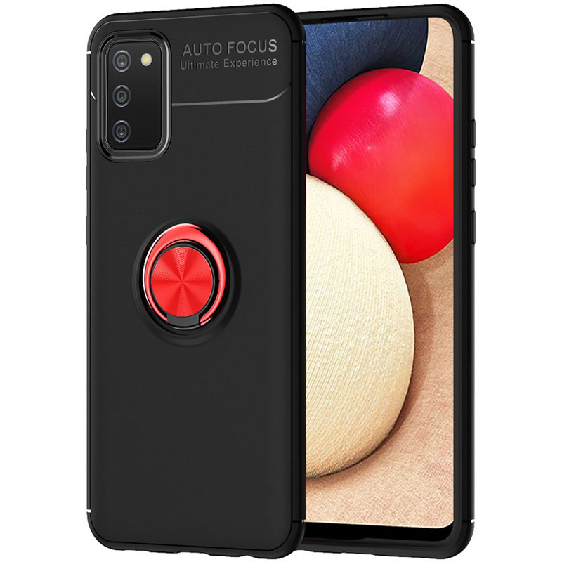 TPU чехол Deen ColorRing под магнитный держатель (opp) для Samsung Galaxy A02s, Черный / красный
TPU чехол Deen ColorRing под магнитный держатель (opp) для Samsung Galaxy A02s, Черный / красный