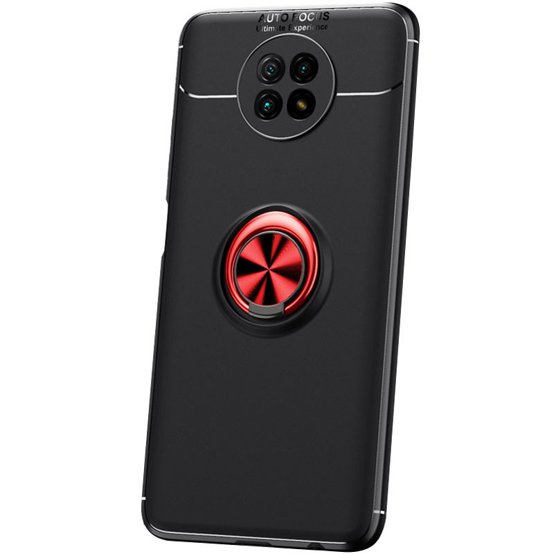 TPU чехол Deen ColorRing под магнитный держатель (opp) для Xiaomi Redmi Note 9 5G / Note 9T, Черный / красный
TPU чехол Deen ColorRing под магнитный держатель (opp) для Xiaomi Redmi Note 9 5G / Note 9T, Черный / красный