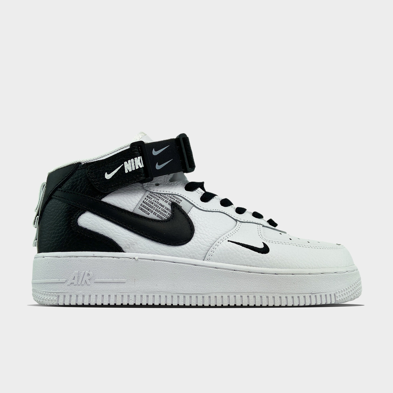 Кроссовки Nike Air Force 1 High Utility White Black бело черные унисекс демисезон, Бело черный
Кроссовки Nike Air Force 1 High Utility White Black бело черные унисекс демисезон, Бело черный