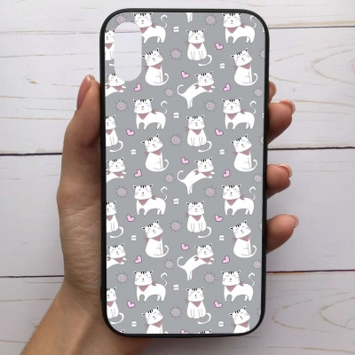Чехол Mood для iPhone X/Xs с рисунком Котики с сердечками SKL68-284496, Разные цвета
Чехол Mood для iPhone X/Xs с рисунком Котики с сердечками SKL68-284496, Разные цвета