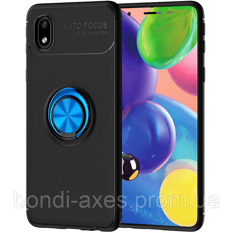 TPU чехол Deen ColorRing под магнитный держатель (opp) для Samsung Galaxy M01 Core / A01 Core, Черный / синий
TPU чехол Deen ColorRing под магнитный держатель (opp) для Samsung Galaxy M01 Core / A01 Core, Черный / синий