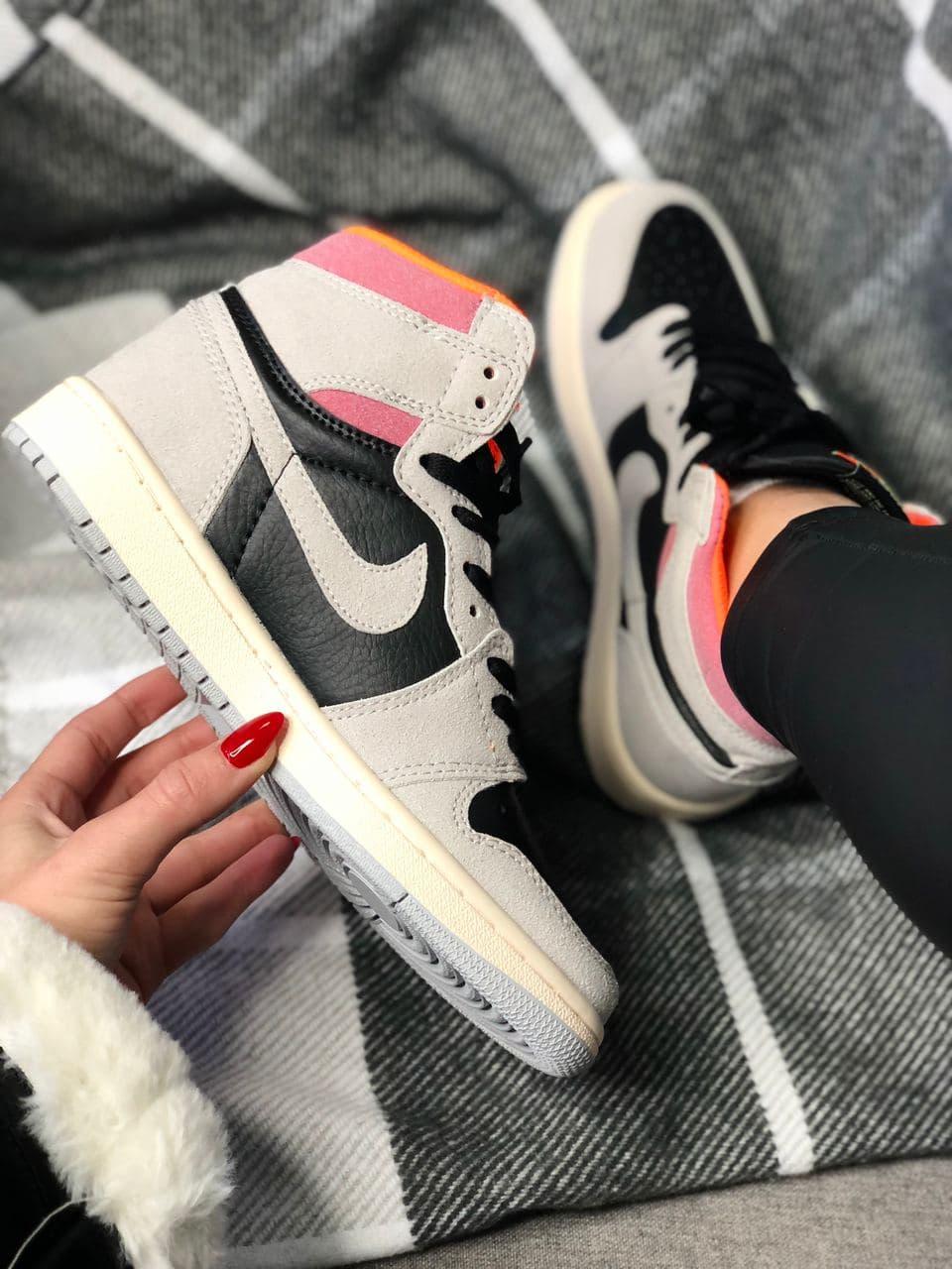 Женские кроссовки Nike Air Jordan Retro 1 High Grey Black / Найк Аир Джордан Ретро 1 Высокие Серые Черные, Серый
Женские кроссовки Nike Air Jordan Retro 1 High Grey Black / Найк Аир Джордан Ретро 1 Высокие Серые Черные, Серый