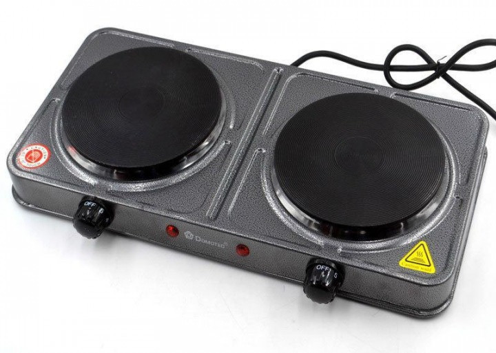 Плита Domotec MS 5822, плитка электрическая, 2 конфорочная настольная плита, 2000W Кухонные плиты бытовые
Плита Domotec MS 5822, плитка электрическая, 2 конфорочная настольная плита, 2000W Кухонные плиты бытовые